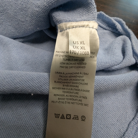 FREE PEOPLE LETS DO THIS RETRO TSHIRT IN THE COLOR - PALEST SAPPHIRE - Picture 13 of 13